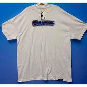 Cookies Metallica Tee Men's XL White Blue Streetwear Casual New With Tags
